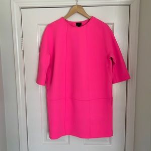 Banana Republic neon mini dress